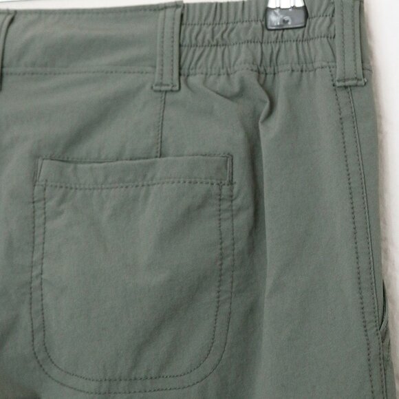 Athleta Palisade Ankle Pant Jasper Olive Green Size 6 Athleisure Casual Outdoor - Picture 11 of 15